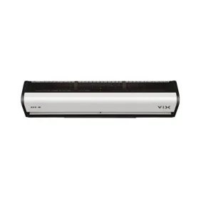 Cortina de ar 120 CM Preta e Branca