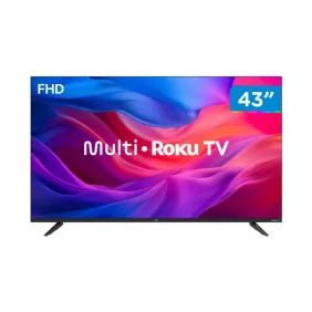 Smart TV 43” com sistema Roku