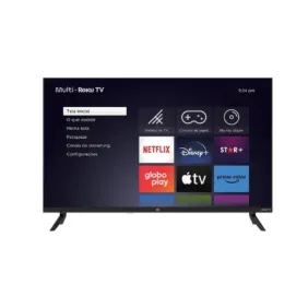 Smart TV 32” com sistema Roku