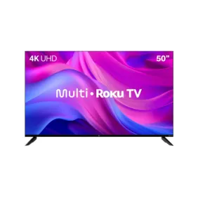 Smart TV 50” com sistema Roku